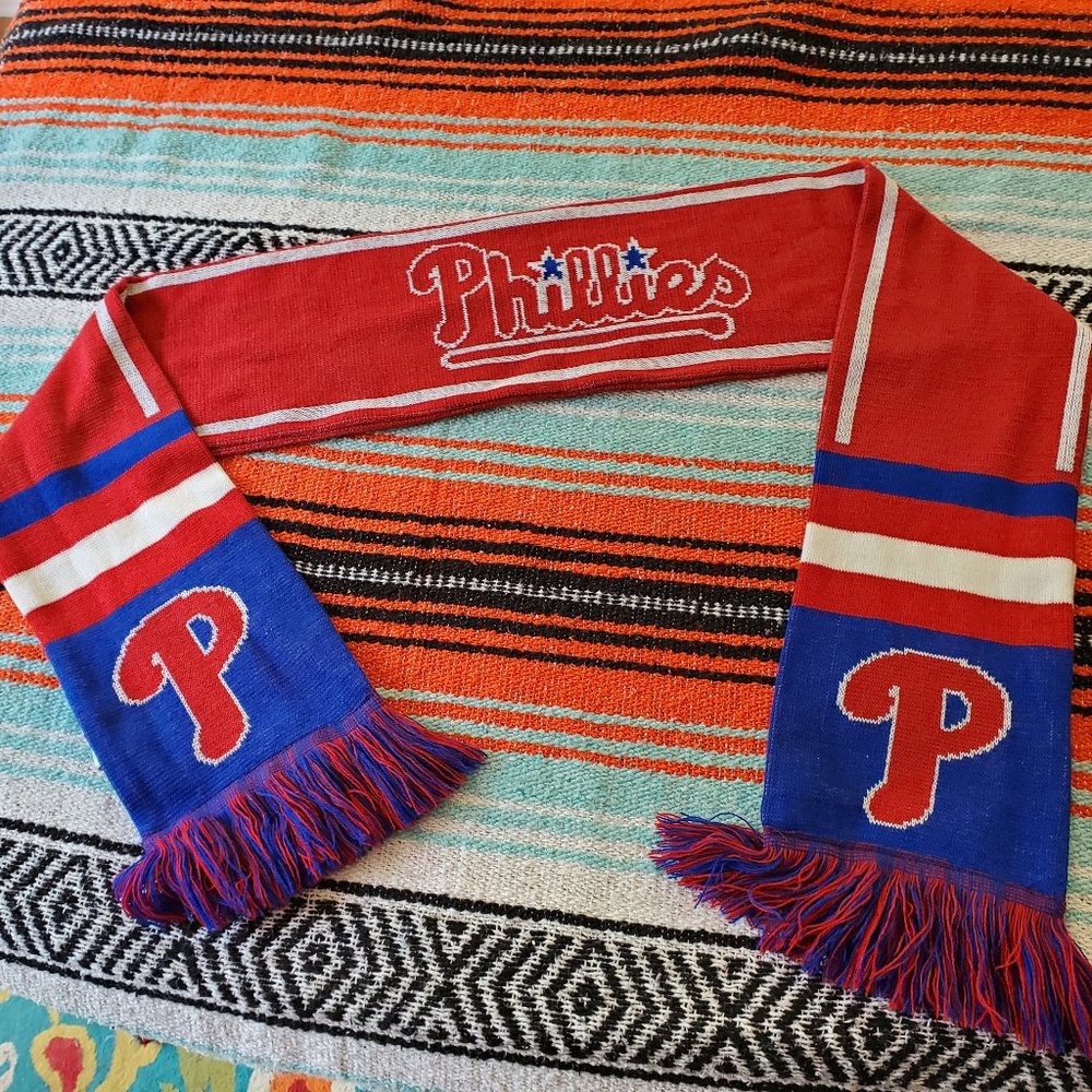 Philadelphia Phillies Scarf 62" Scarf Reversible